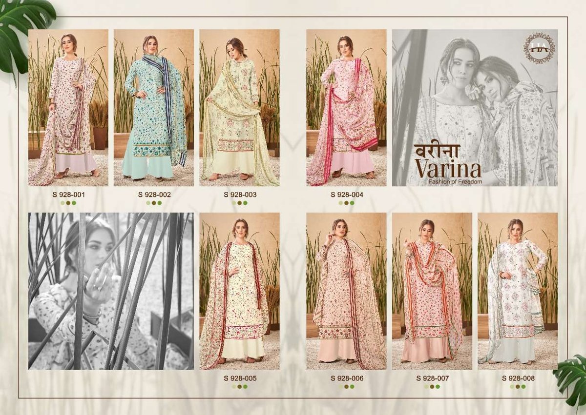 Harshit Fashion Varina 928-001 to 928-008 Series 9