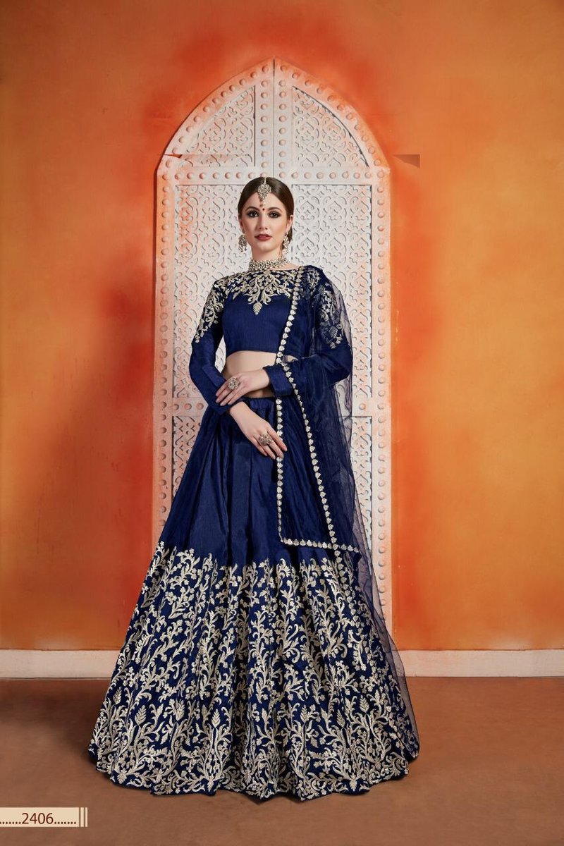 Arya Designs Florals Vol-3 2401-2407 Series 6