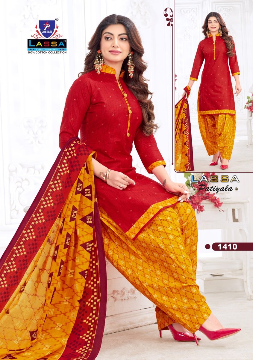 AP Dresses Lassa Patiyala Vol-14 1401-1410 Series 10