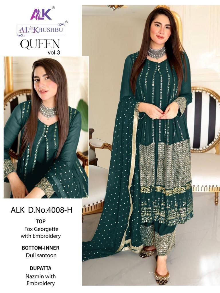 AL Khushbu Queen Vol-3 4008 New Colors 1