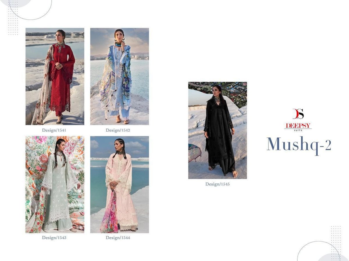 Deepsy Suits Mushq Vol-2 1541-1545 Series 6