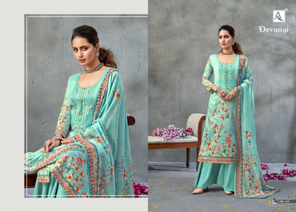 Alok Suits Devangi 588-001 to 588-010 Series 10