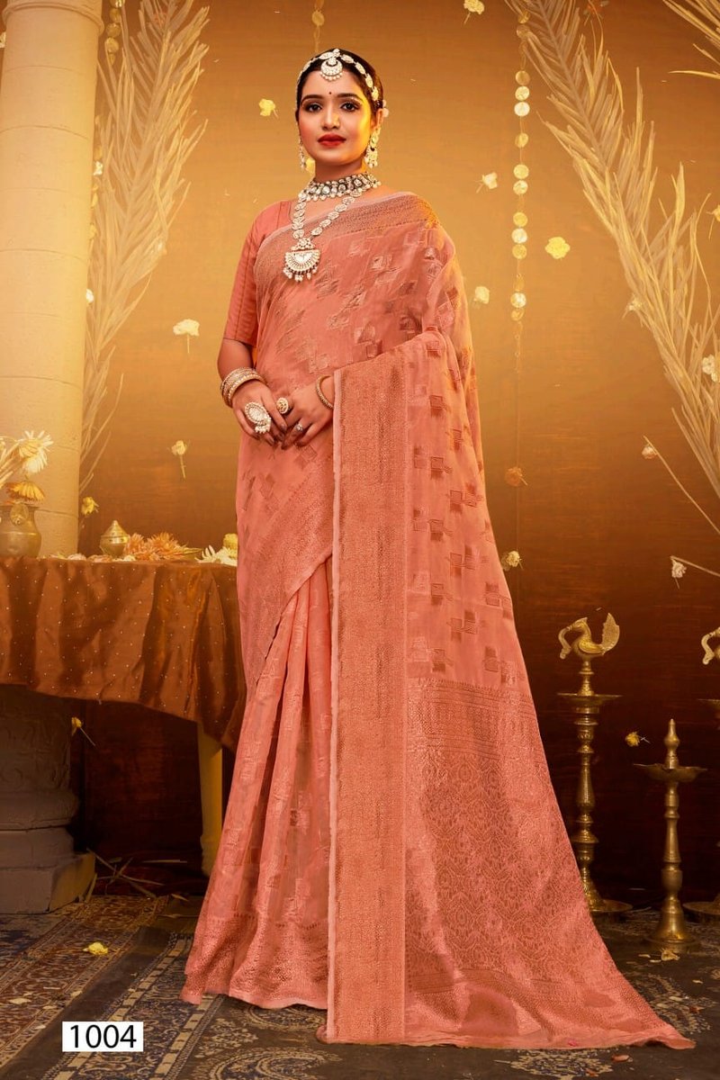 SAROJ SAREE ATLANTIC COTTON VOL-3 1001 TO 1006 4