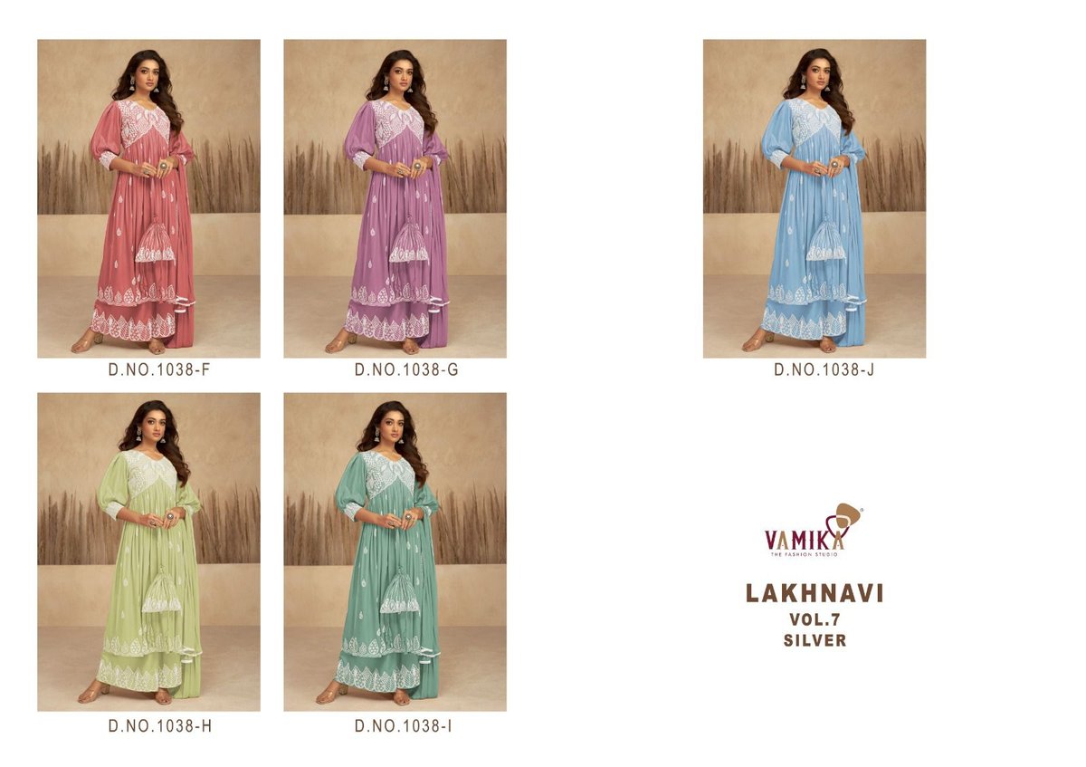VAMIKA LAKHNAVI VOL-7 1038-F TO 1038-J 6