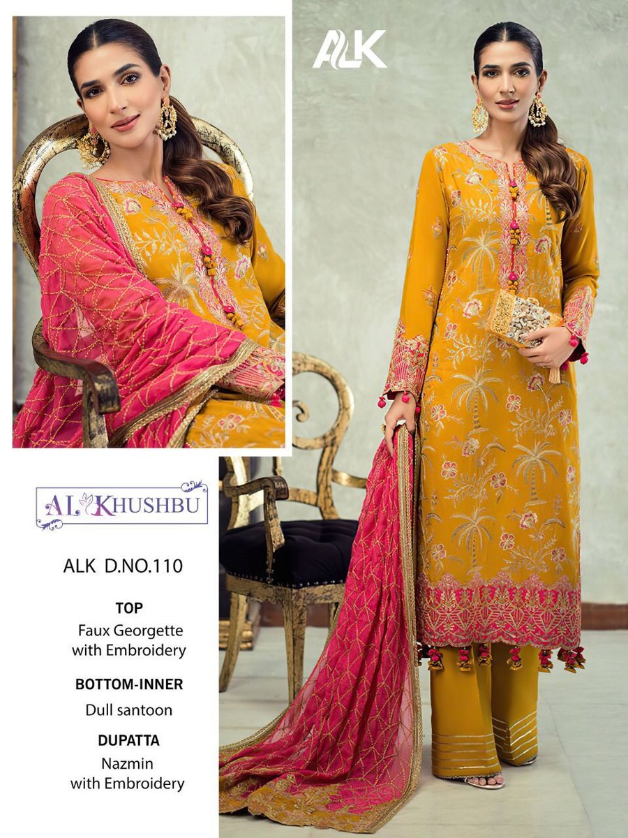 AL Khushbu 110 Design 1