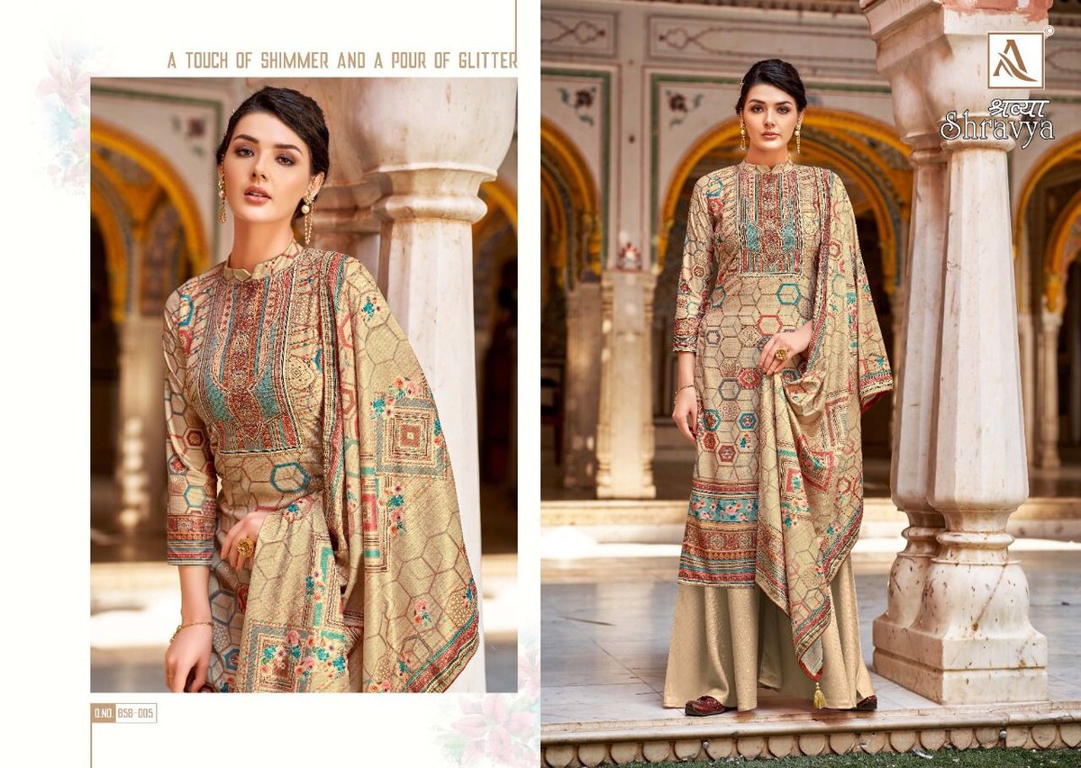 Alok Suits Shravya 585-001 to 585-008 Series 5