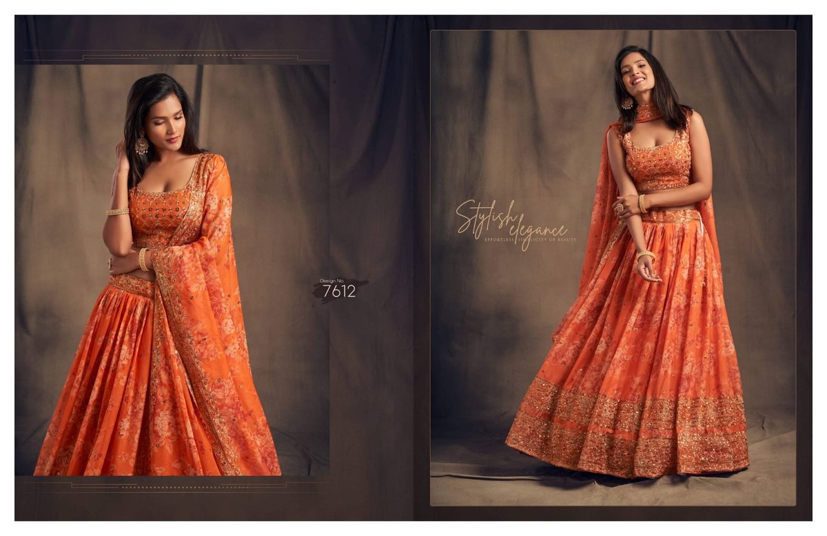 ZEEL FLORAL VOL-2 7611 TO 7619 2