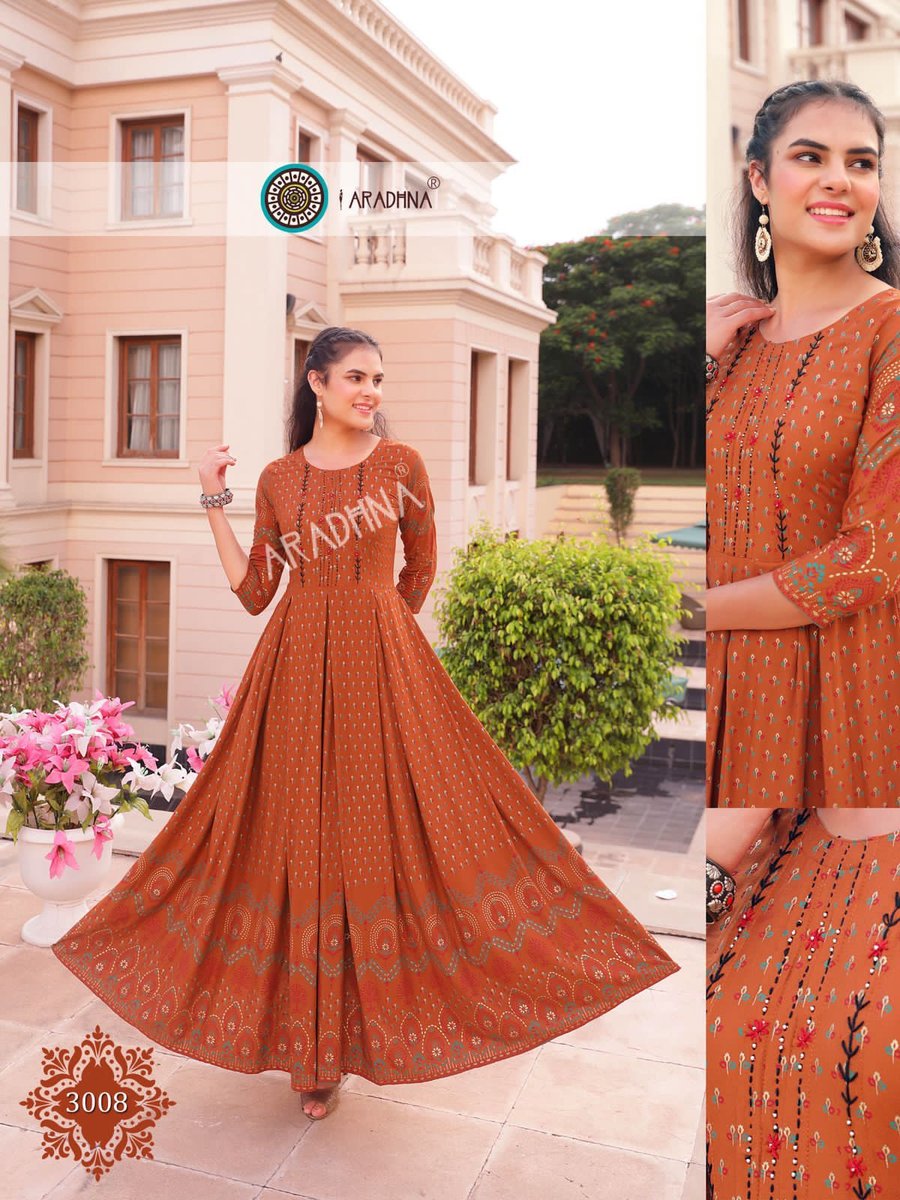 Aradhna Fashion Riwaaz Vol-3 3001-3012 Series 8