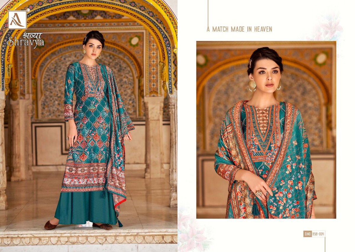 Alok Suits Shravya 585-001 to 585-008 Series 4