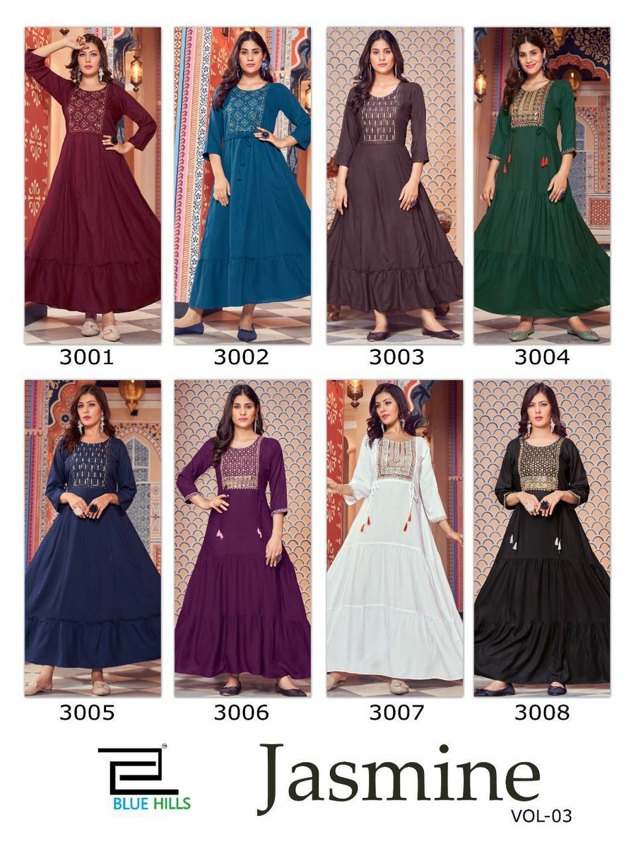 Blue Hills Jasmine Vol-3 3001-3008 Series 9