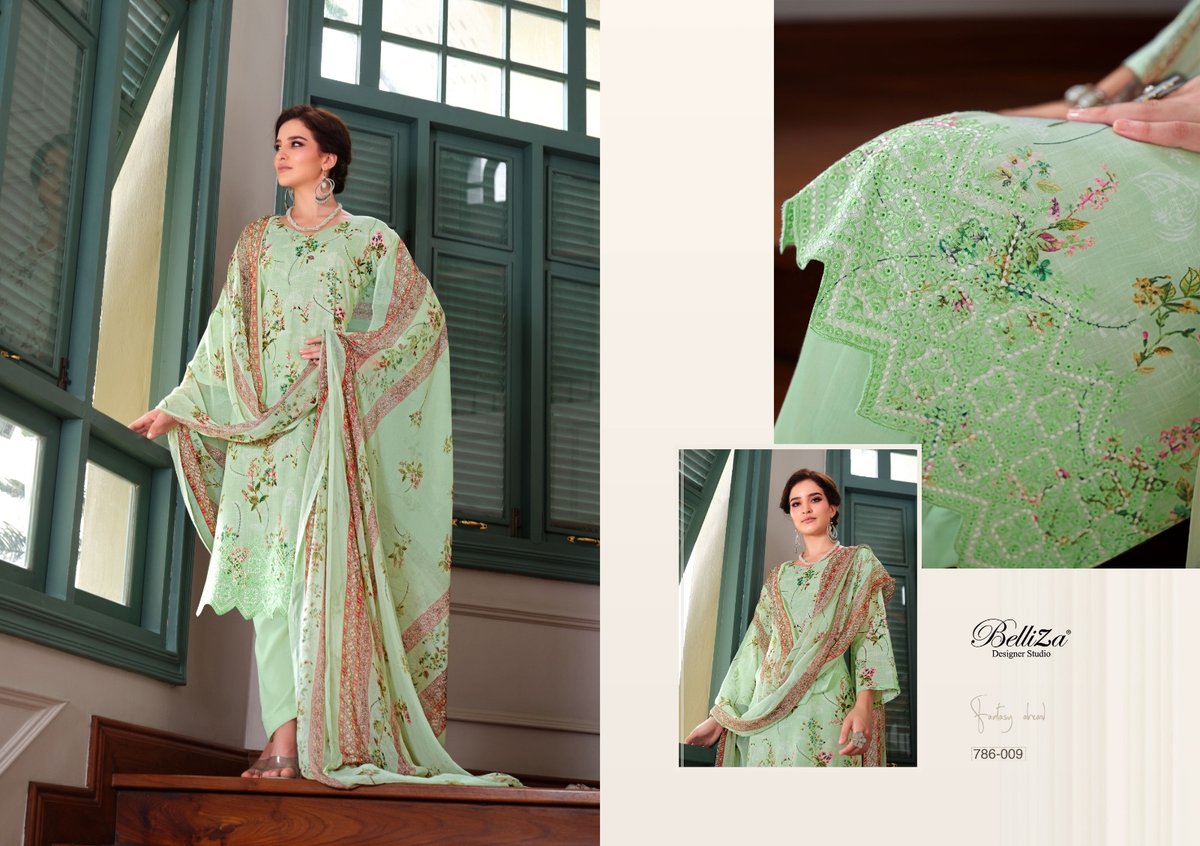 Belliza Designer Florence 786-001 to 786-010 Series 9