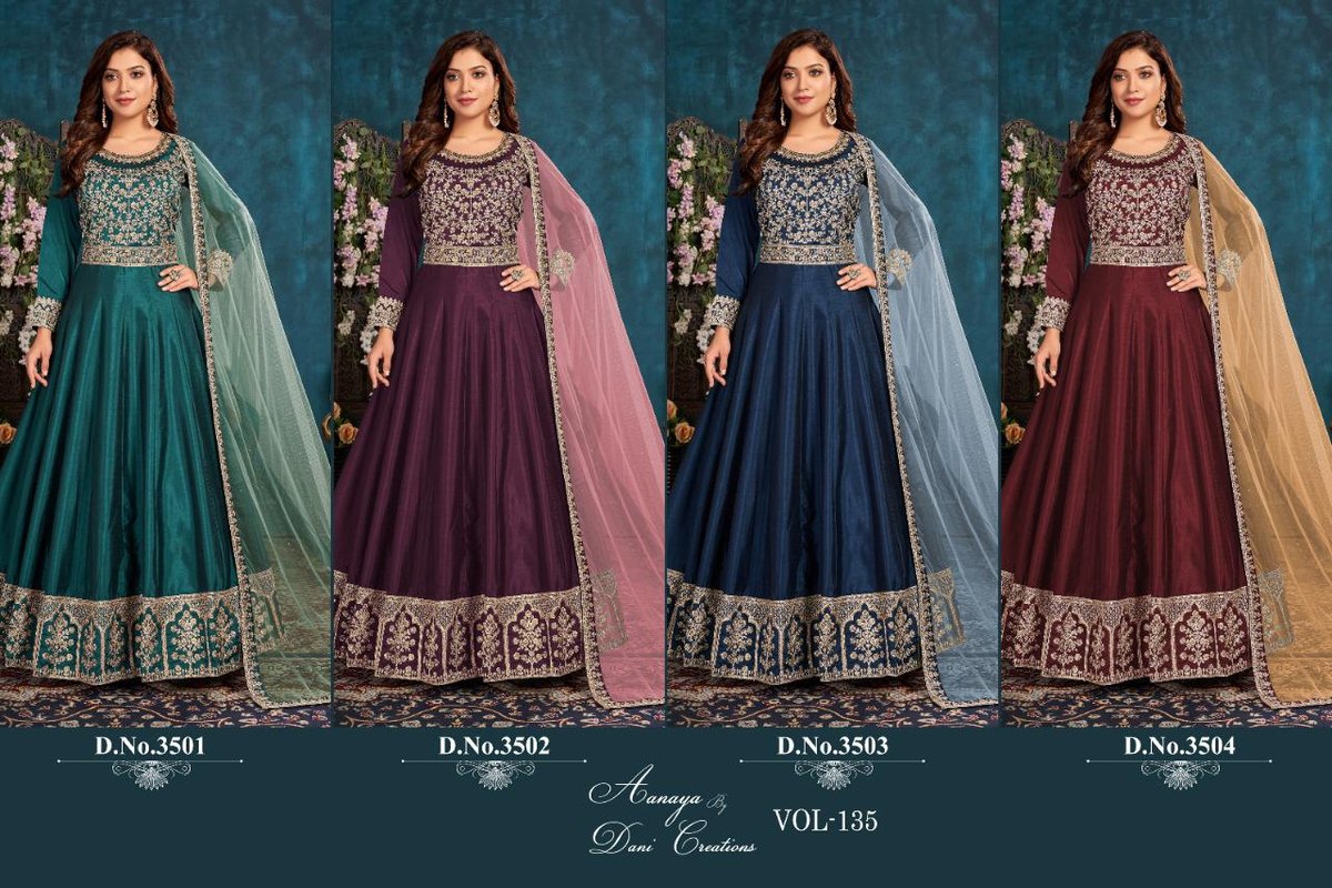 Dani Creation Aanaya Vol-135 3501-3504 Series 5