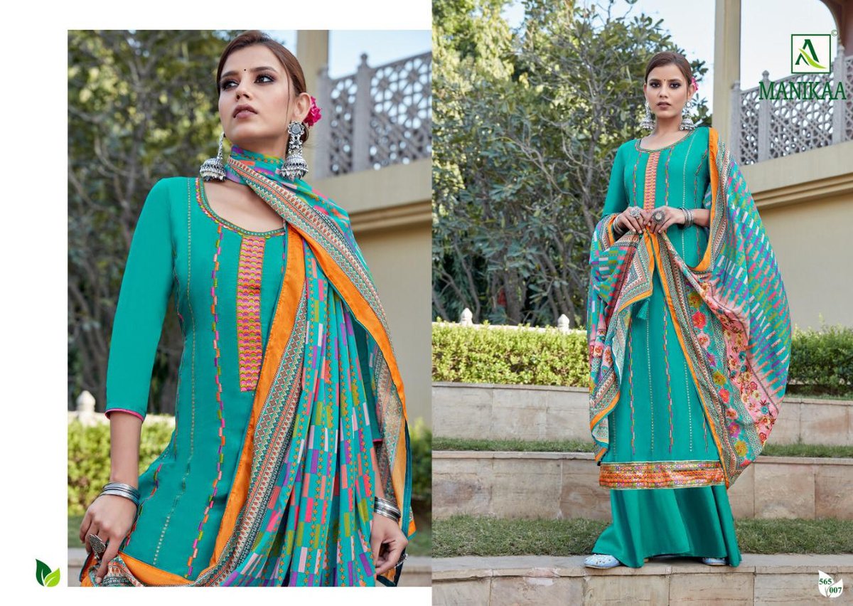 Alok Suits Manikaa 565-001 to 565-008 Series 7