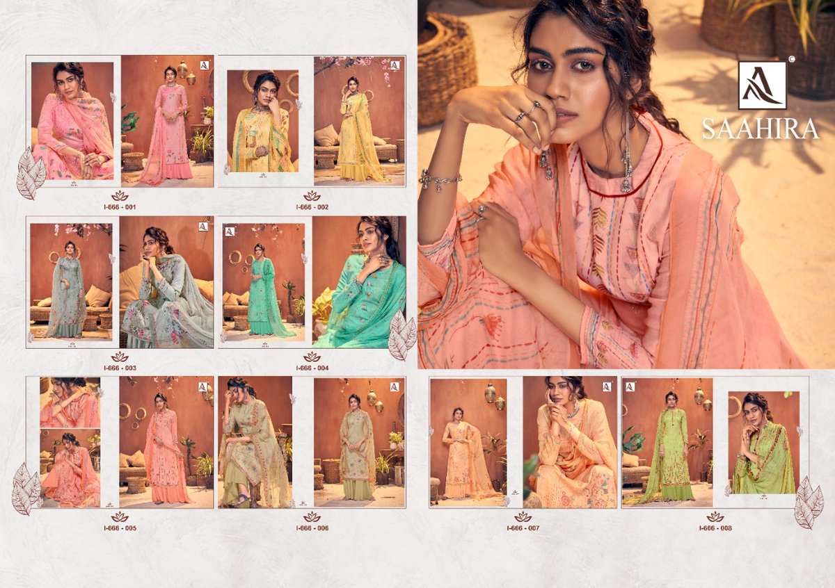 Alok Suits Saahira 666-001-666-008 Series 9