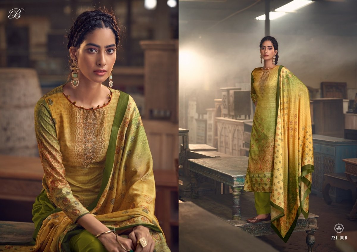 Belliza Designer Heritage 721-001 To 721-010 Series 6