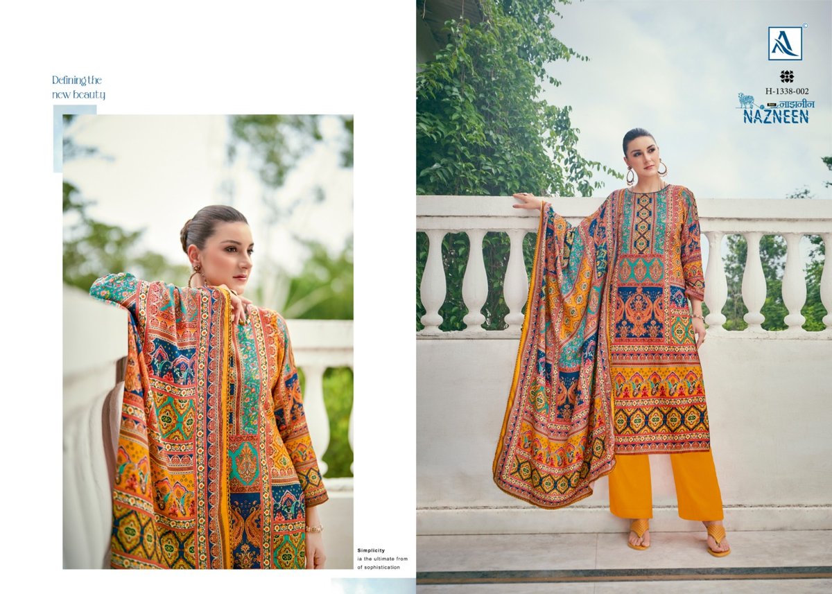 Alok Suit Nazneen 1338-001 to 1338-006 Series 2