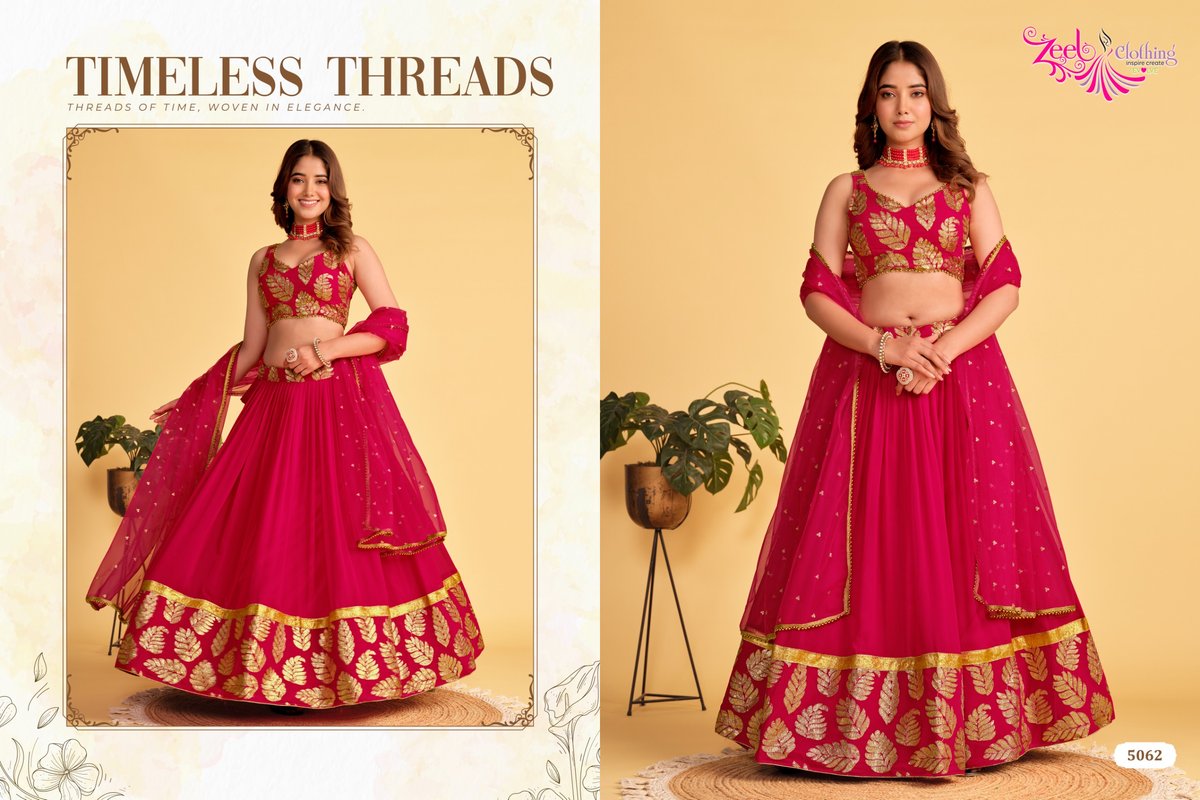 ZEEL CLOTHING ANTIQUE AURA 5059 TO 5064 4