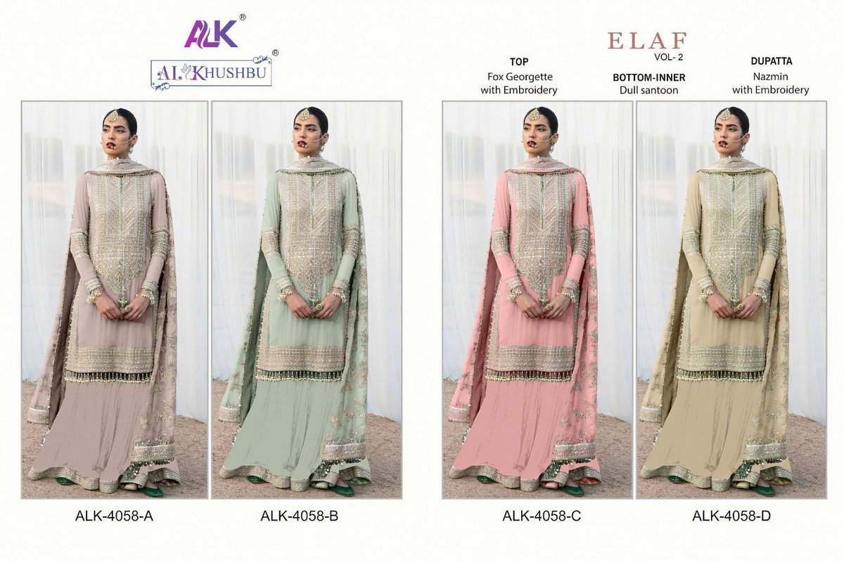 AL Khushbu Elaf  Vol-2 4058 Colors 5