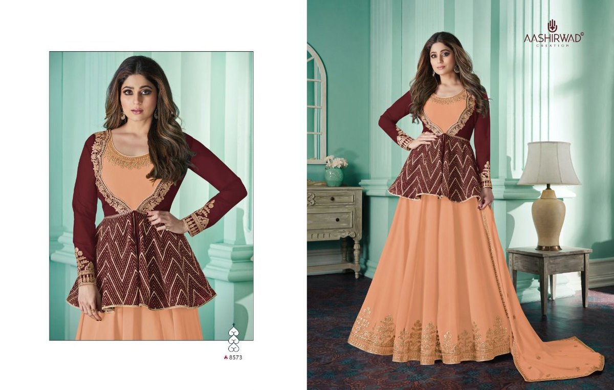 Aashirwad Creation Anika 8571-8574 Series 3