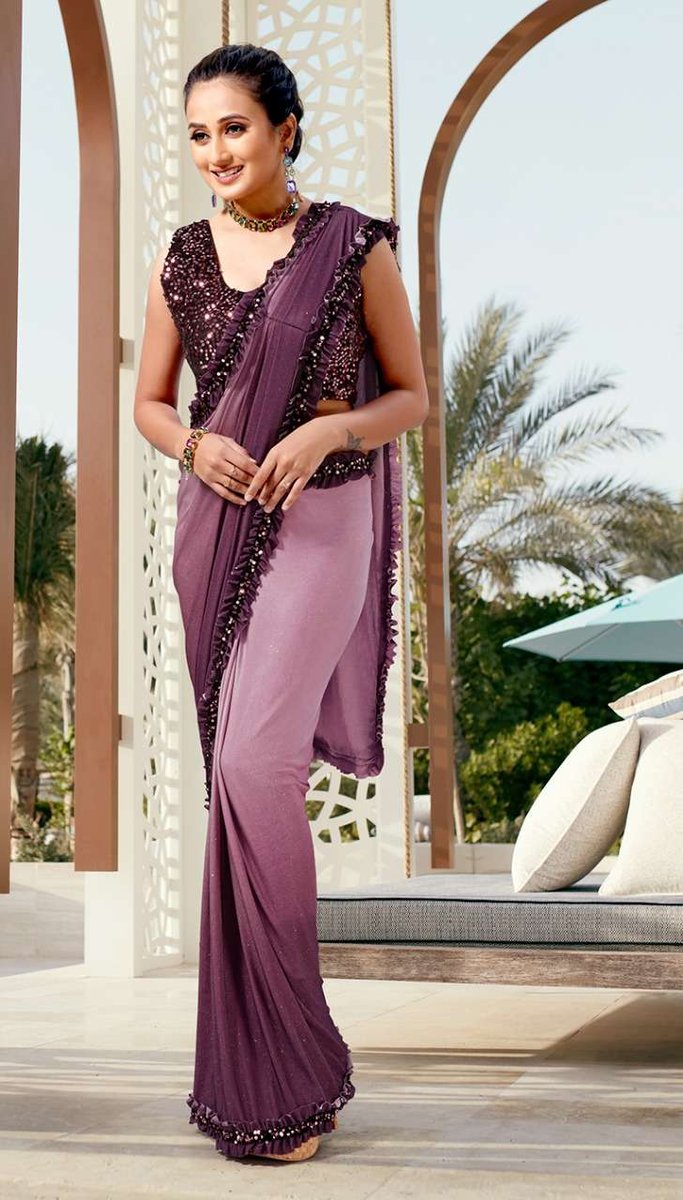 Aamoha Trendz Ready To Wear Designer Saree 101714 Colors 3