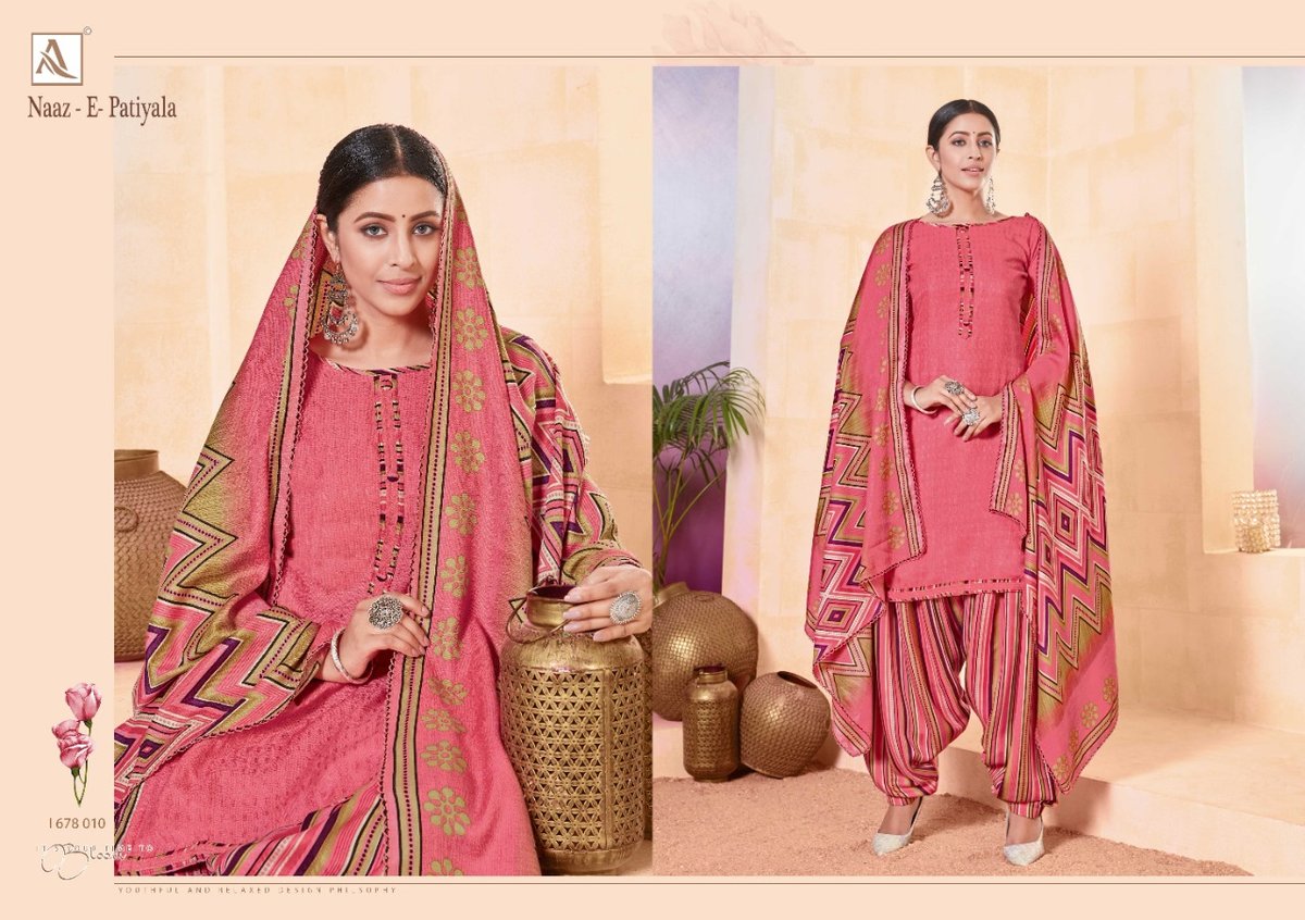 Alok Suits Naaz E Patiyala 678-001-678-010 Series 10