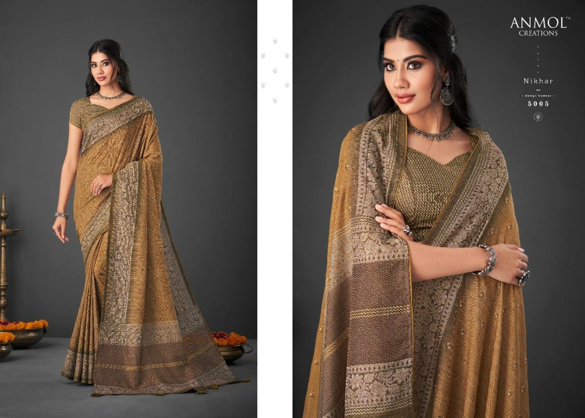 Anmol Creations Nikhar 5001-5014 Series 5