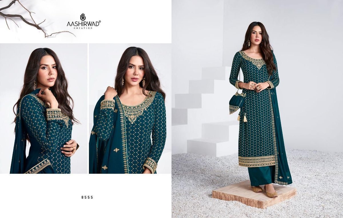 Aashirwad Creation Sayli 8553-8558 Series 3