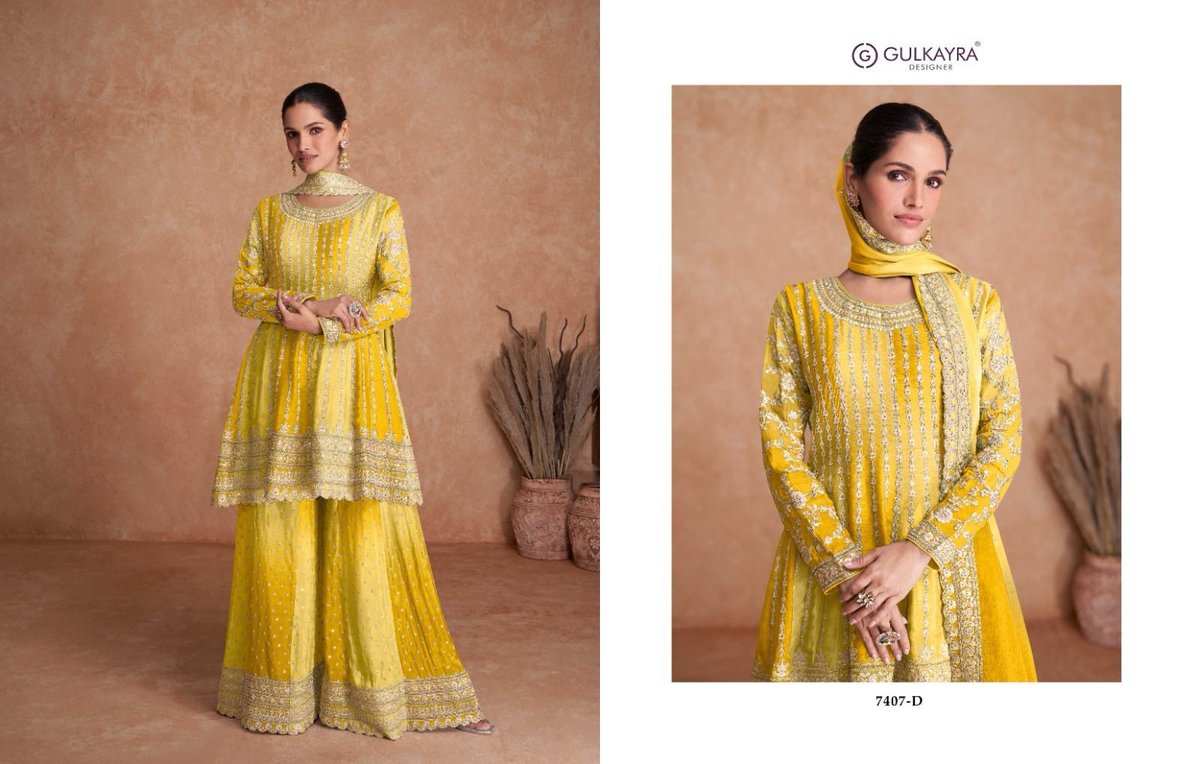 Gulkayra Designer Vaani Vol-2 7407 Colors 4
