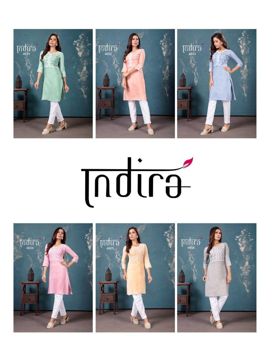 Indira Apparel's The Spring Vol-2 4601-4606 Series 7