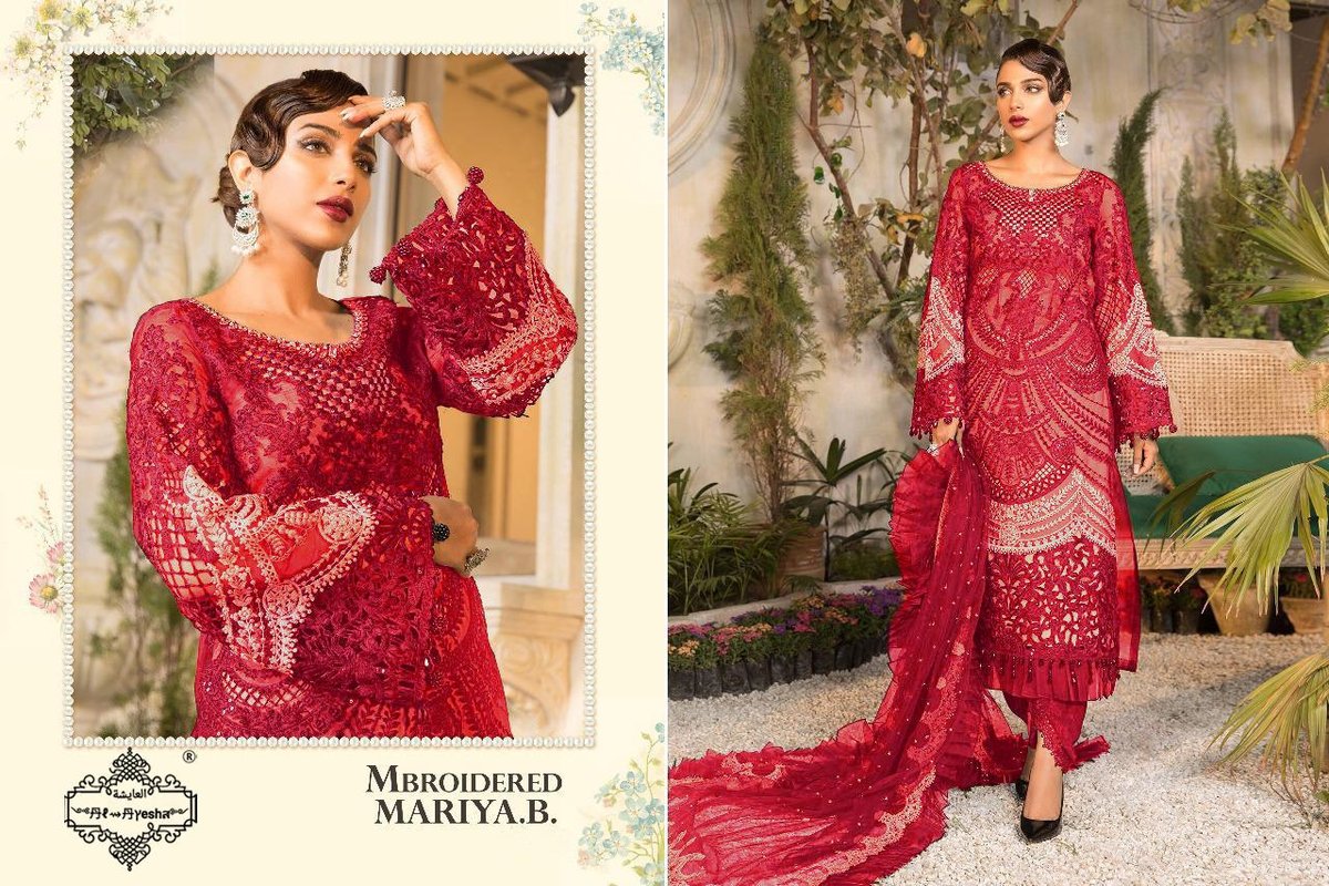 AL Ayesha Embroidered Mariya B 690 Colors 4