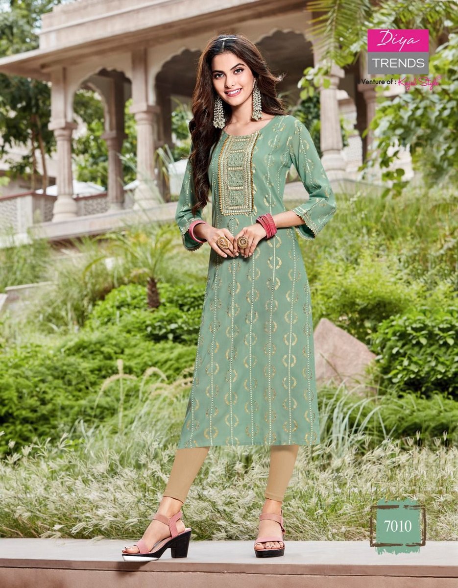 Diya Trends Victoria Vol-7 7001-7014 Series 10