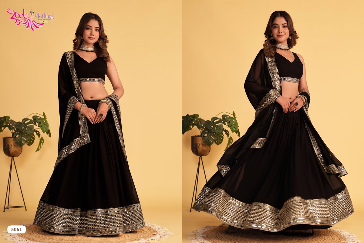 ZEEL CLOTHING ANTIQUE AURA 5059 TO 5064 3