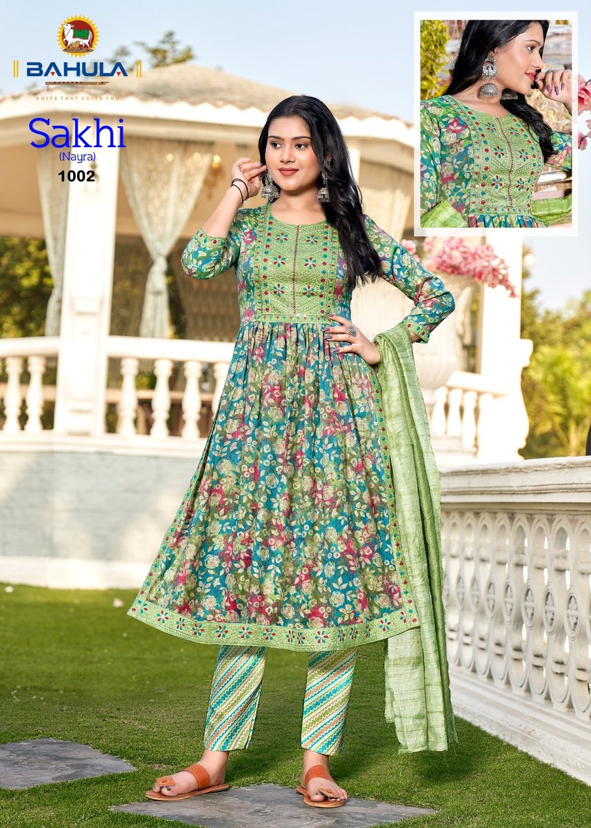 BAHULA FABRICS SAKHI VOL-1 1001 TO 1007 2