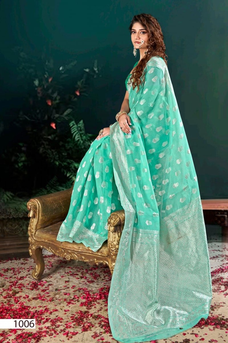 SAROJ SAREE PACIFIC COTTON VOL-3 1001 TO 1006 6