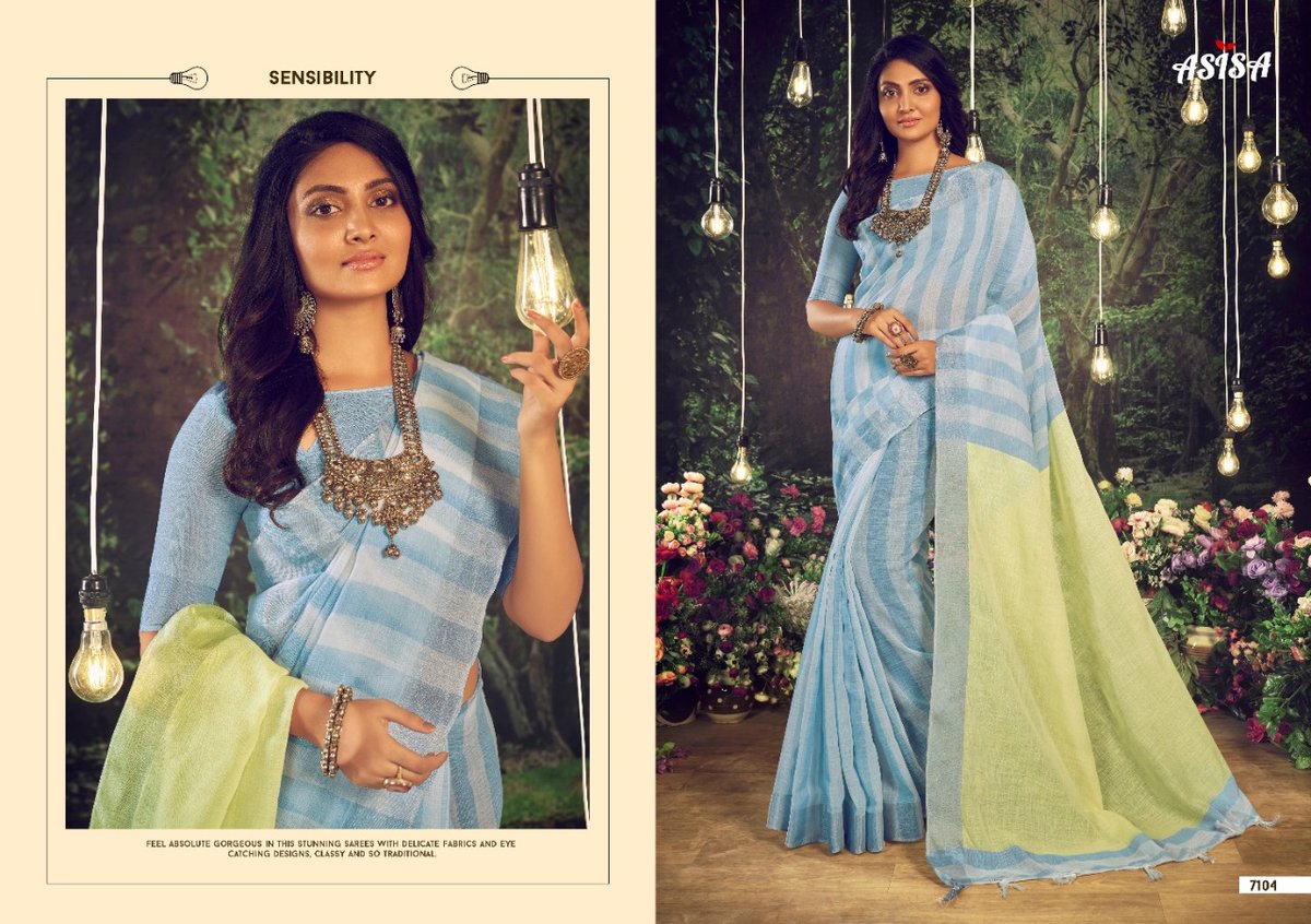 Asisa Saree Kanika 7101-7106 Series 4