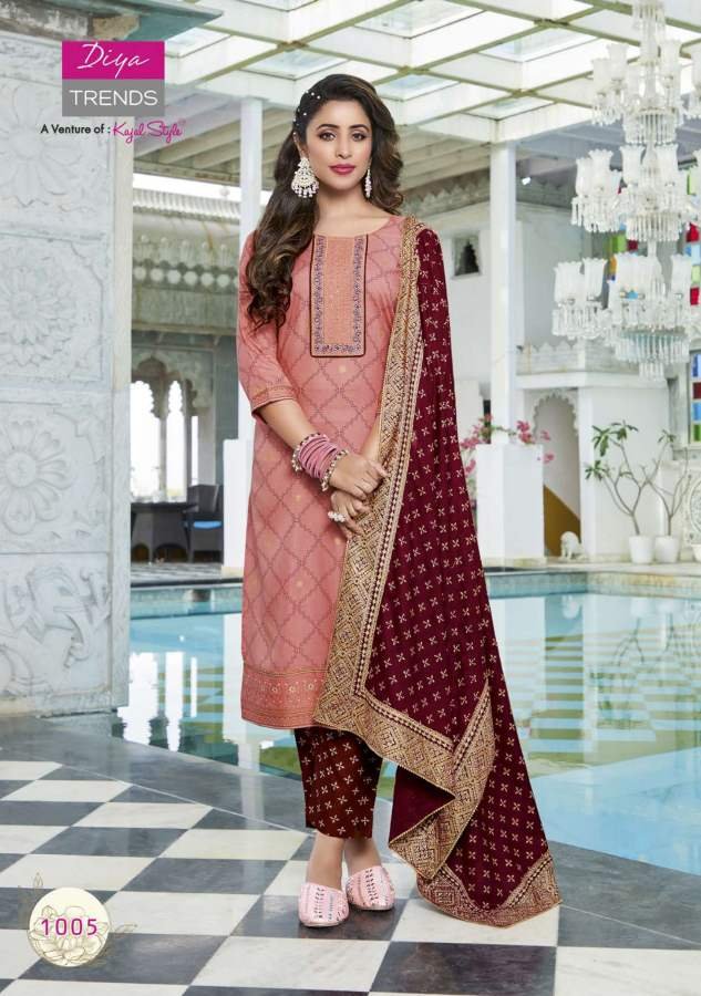 Diya Trends Alveera Vol-1 1001-1010 Series 5
