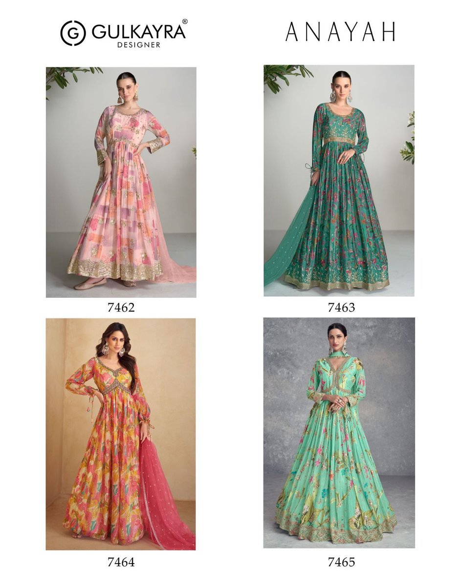GULKAYRA DESIGNER ANAYAH 7462 TO 7465 SERIES 5