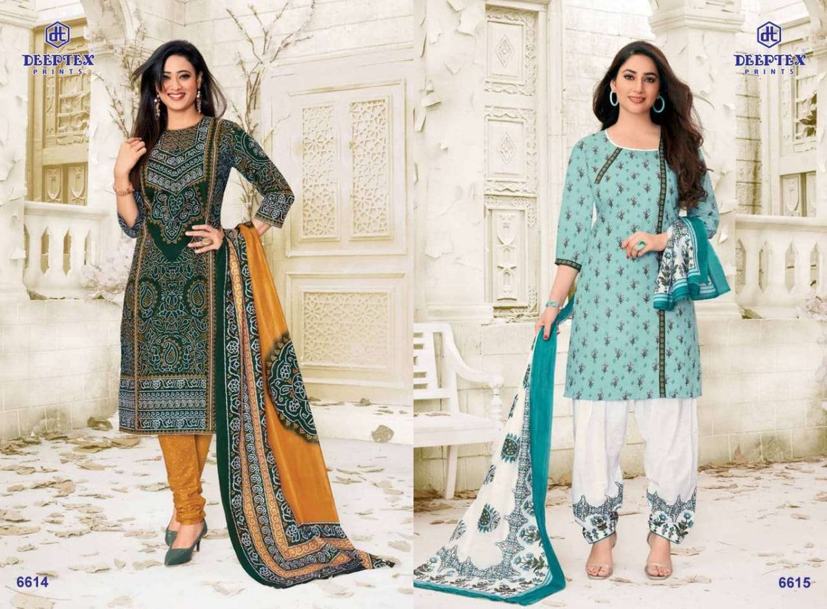Deeptex Prints Miss India Vol-66 6601-6626 Series 8
