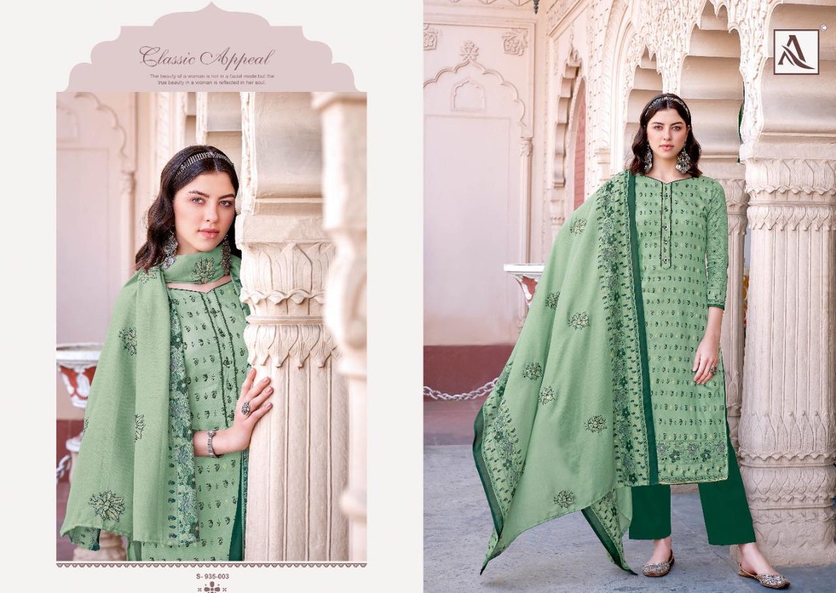 Alok Suit Savera 935-001 to 935-008 Series 3