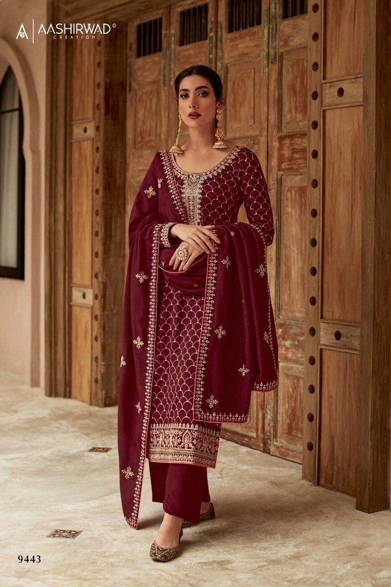 Aashirwad Creation Nargish 9442-9446 Series 2