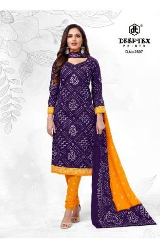 Deeptex Prints Classic Chunaris Vol-26 2601-2616 Series 7