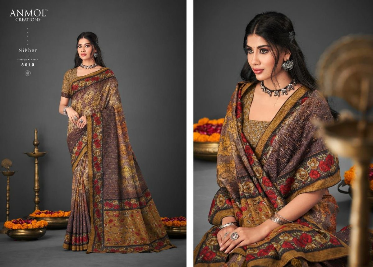 Anmol Creations Nikhar 5001-5014 Series 10