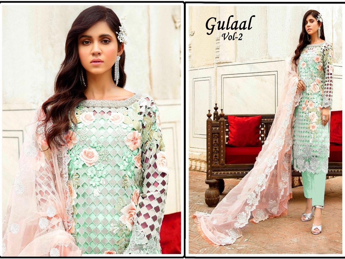 Gulaal Vol2 Green Salwar Kameez 1
