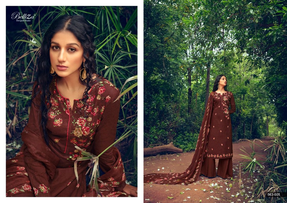 Belliza Designer Nimisha 563-001 to 563-010 Series 5