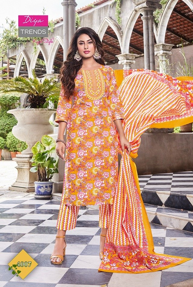 Diya Trends Odhani Vol-4 4001-4010 Series 7