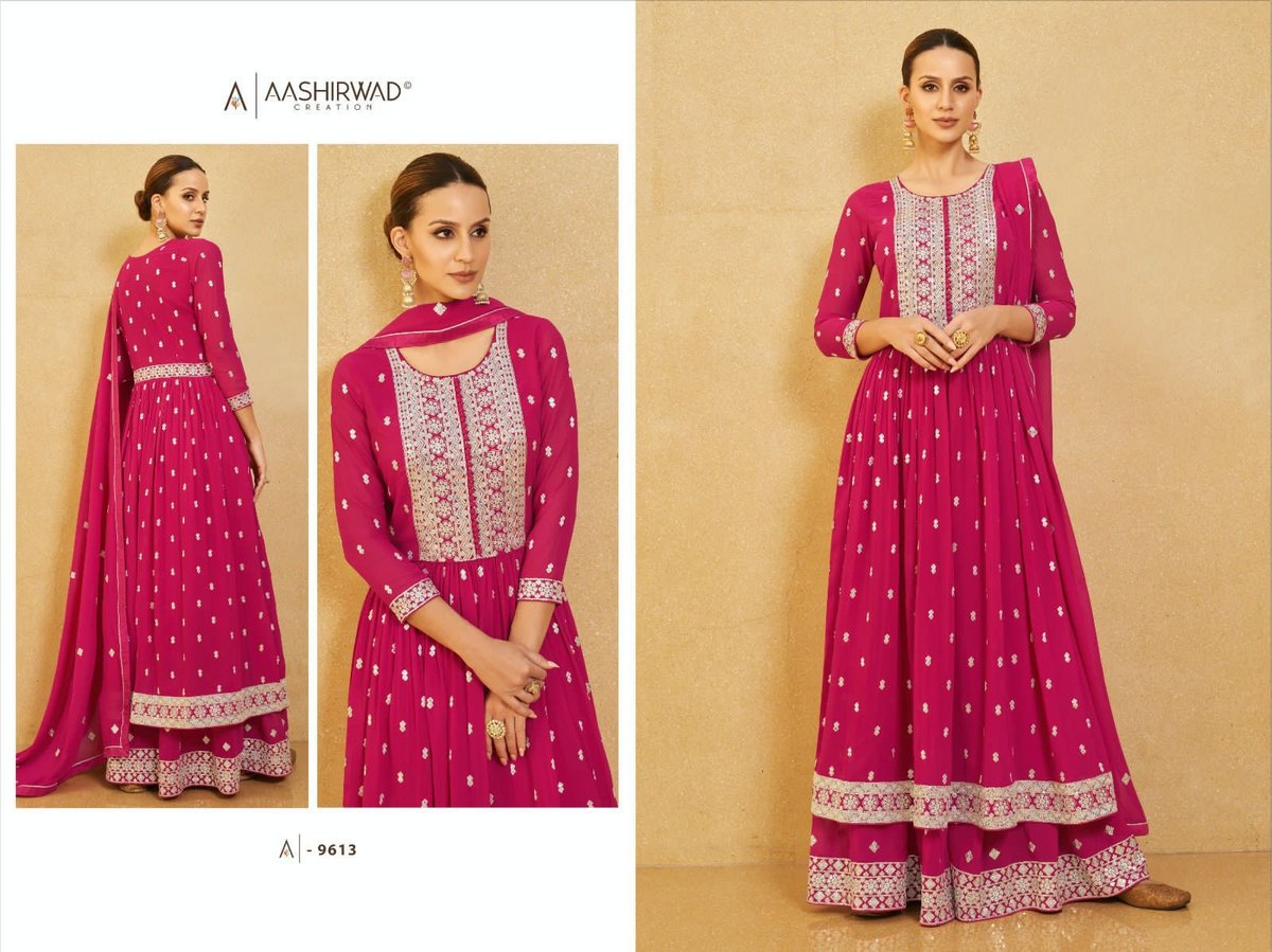 Aashirwad Creation Nura 9613-9617 Series 1