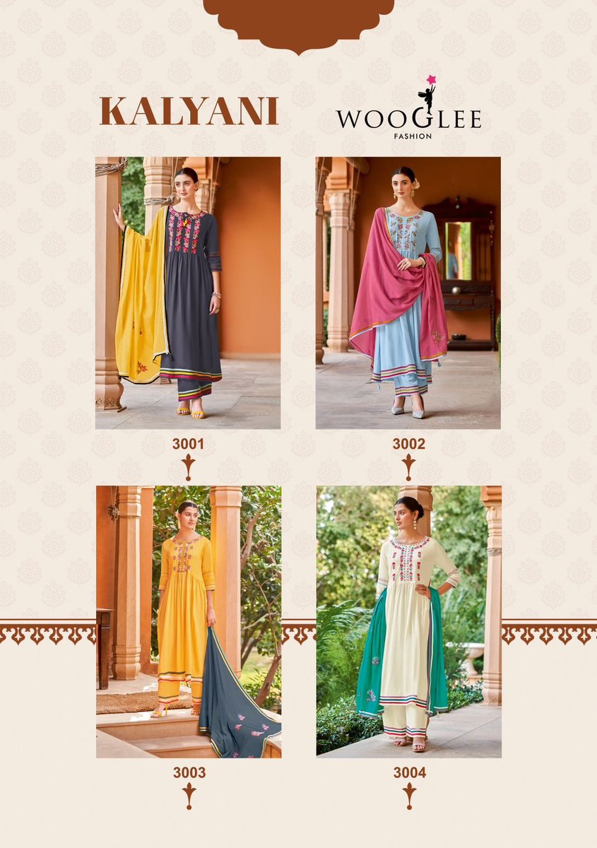 WOOGLEE KALYANI 3001 TO 3004 5