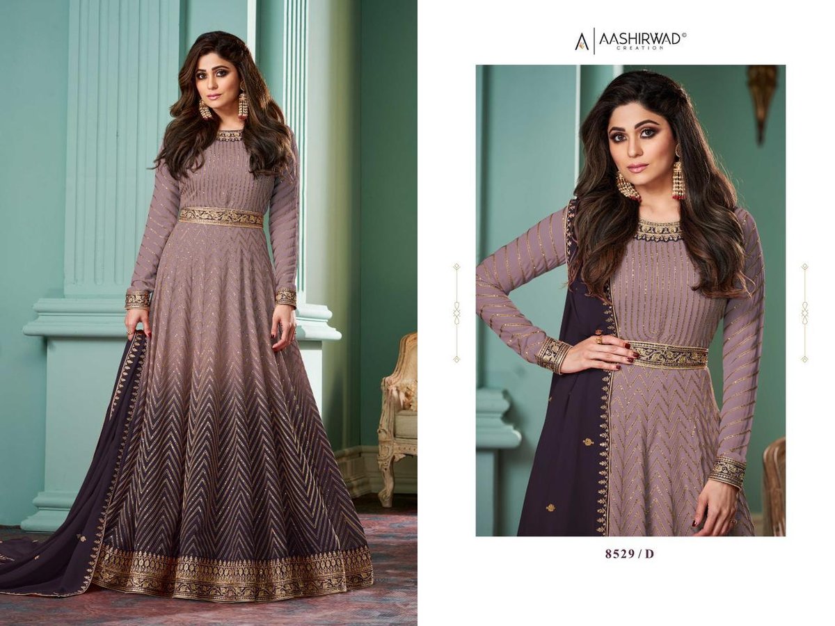 Aashirwad Creation Alizza 8529 Colors 4
