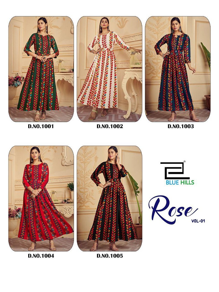 Blue Hills Rose Vol-1 1001-1005 Series 6