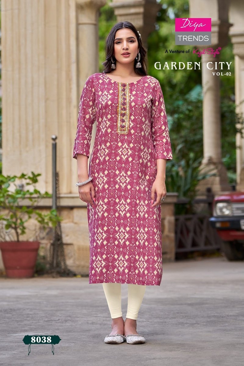 DIYA TRENDS GARDEN CITY VOL-02 8031 TO 8050 8